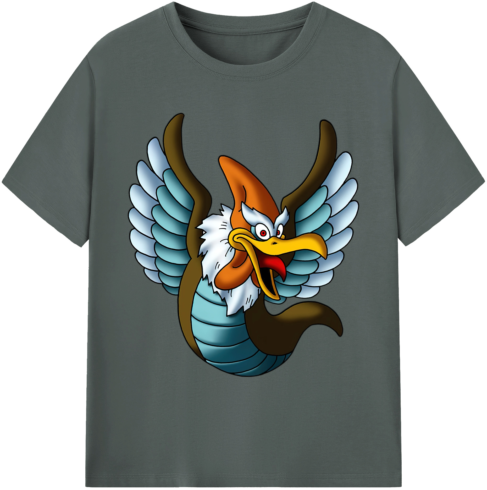 （画像用） ドラゴンクエスト Doragon Kuesuto Dragon Quest 綿100％ メンズ半袖Tシャツ｜肌触りやわらか＆通気性